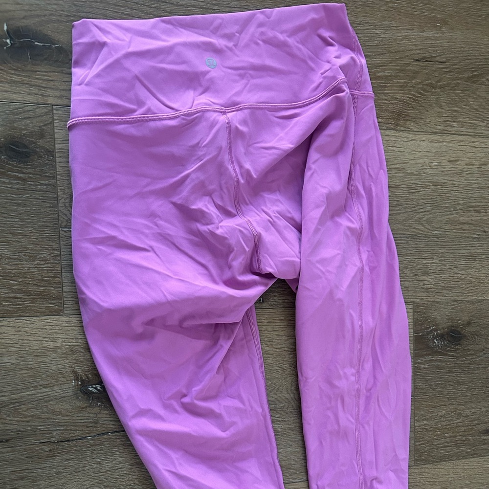 Lululemon Athletica Vibrant Pink Leggings